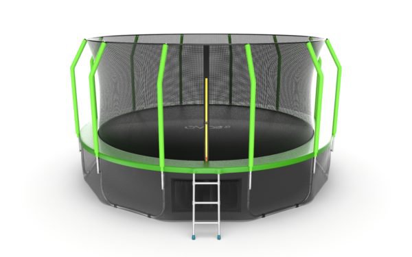 Батут Evojump Cosmo 16ft (Green) + Lower net