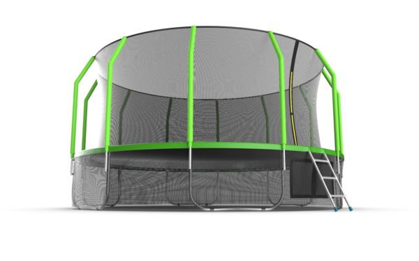 Батут Evojump Cosmo 16ft (Green) + Lower net