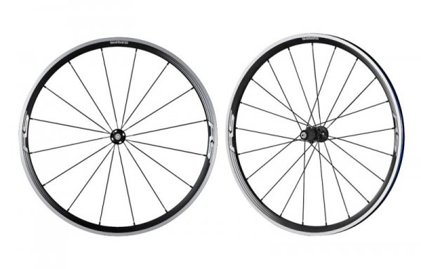 Колеса Shimano WH-RS330, переднее и заднее, 10/11ск, черный, EWHRS330FREB