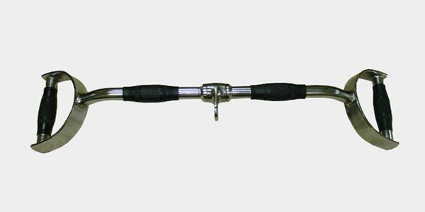 Гриф для тяги с параллельным хватом Oxygen RHMA-06 (хром/полиуретан, 610 мм.)