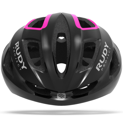 Шлем Rudy Project STRYM BLACK/PINK FLUO SHINY L