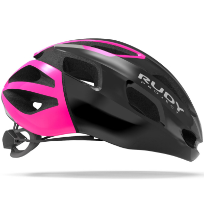 Шлем Rudy Project STRYM BLACK/PINK FLUO SHINY L