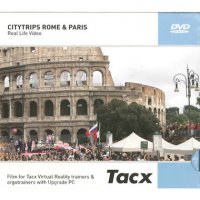 Программа тренировок Tacx DVD Citytrip, Rome & Paris