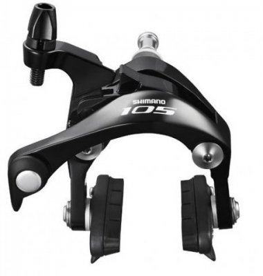 Тормоз Shimano 105 BR-5800, клещевой, задний, болт:10.5мм, R55C4, черный, IBR5800AR82AL