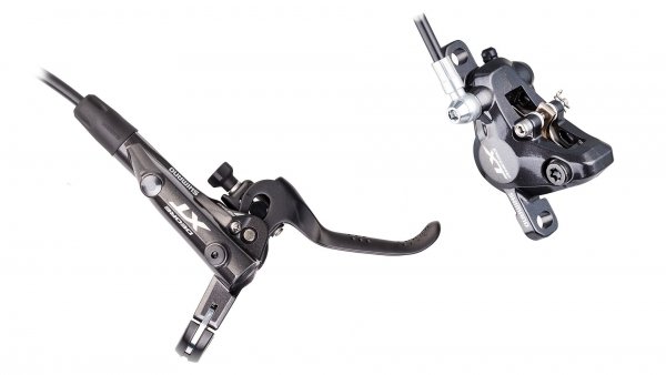 Тормоз дисковый Shimano XT M8000, правый задний, без адаптера, пласт колодка, Тормоз дисковый Shimano XT M8000, правый задний, без адаптера, пласт колодка, IM8000RRXRA170