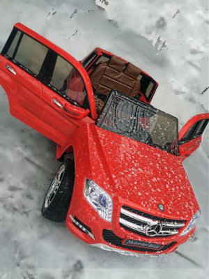  Электромобиль RiVeRToys Mercedes-Benz GLK300 (ЛИЦЕНЗИОННАЯ МОДЕЛЬ) с дистанционным управлением