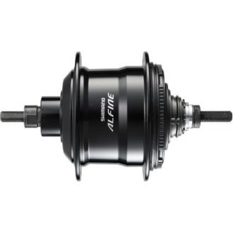 Втулка планетарная SHIMANO Alfine, S7000, 32 отверстий, 8 скоростей, C.Lock, 135x187 мм, черный, ISGS70008BL
