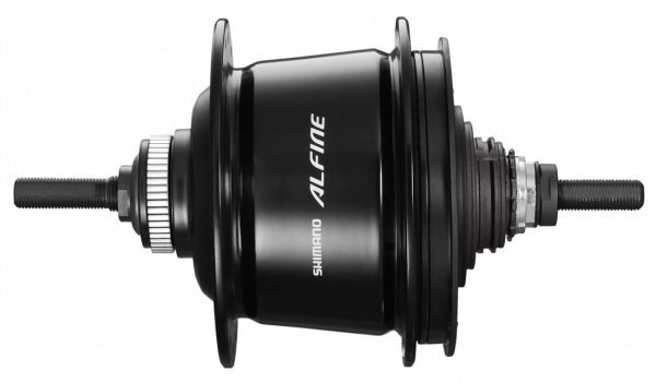 Втулка планетарная SHIMANO Alfine S7001, 32 отверстия, 8 скоростей, C.Lock, 135x187 мм, ISGS70018BL