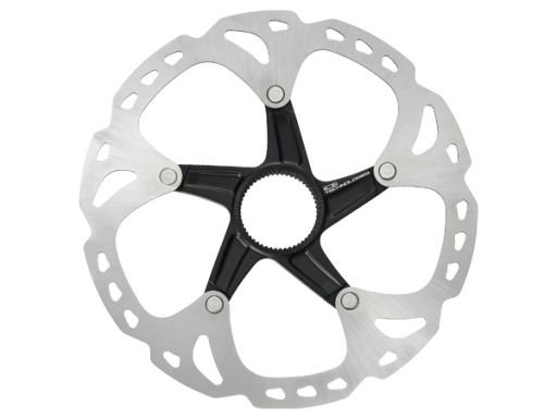 Тормозной диск велосипедный Shimano XT RT81, 180мм, C.Lock ISMRT81M