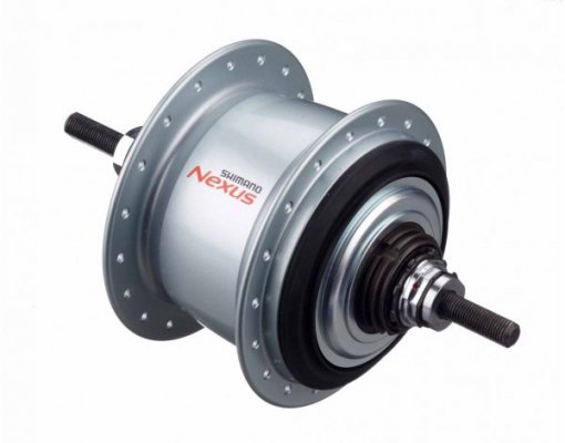 Втулка планетарная SHIMANO Nexus, 32 отверстия, 8 скоростей, 132x184мм, серебристый, KSGC60118RBS