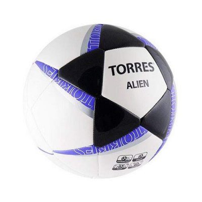 Мяч футбольный TORRES Alien White