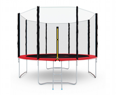 Батут с сеткой DFC PELPO 12ft с лестницей
