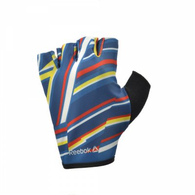 Женские перчатки для фитнеса Reebok без пальцев, цветные