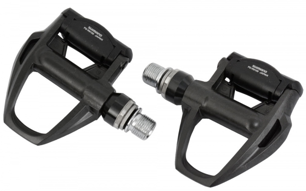 Педали SHIMANO Dura-Ace, R9100, с шипами SH12, стандартная ось, из карбонового композита