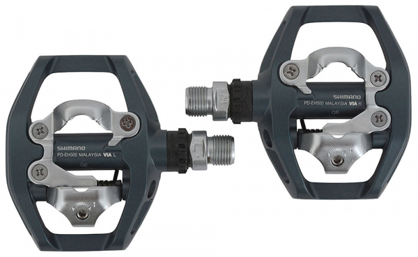 Педали SHIMANO EH500, SPD, с шипами SH56