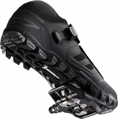 Педали SHIMANO ME700, SPD, с шипами SH51 EPDME700