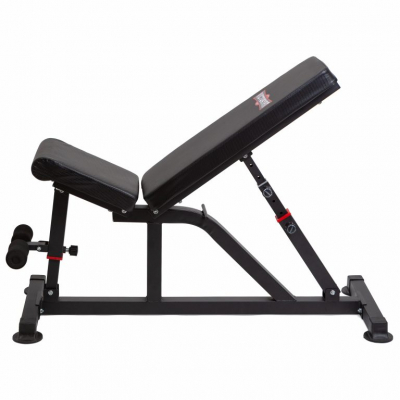 Силовая скамья со стойками под штангу VictoryFit VF-T25