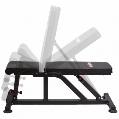 Силовая скамья со стойками под штангу VictoryFit VF-T25