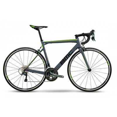 Велосипед BMC Teammachine SLR03 TWO Grey/Black/Green Tiagra (2018)