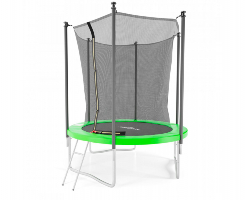 Батут с защитной сеткой DFC JUMP4FUN 6 ft с лестницей
