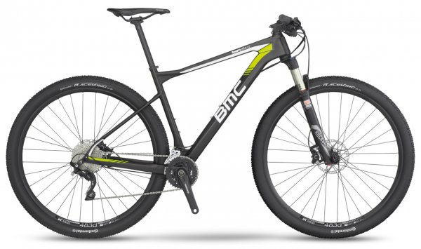 Велосипед BMC Teamelite 02 SLX/XT Yellow (2016) 