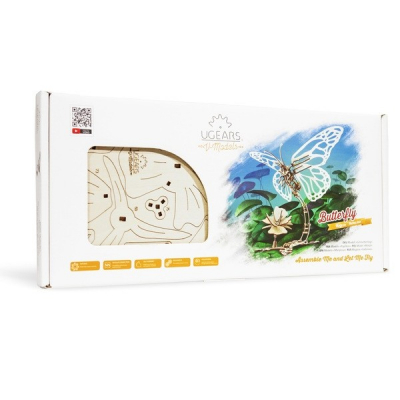 Сборная модель UGEARS Бабочка