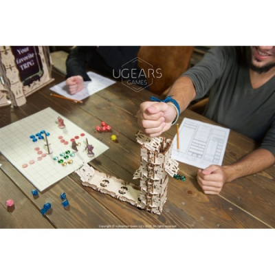 Сборная модель UGEARS Модульный Дайс-Тауэр