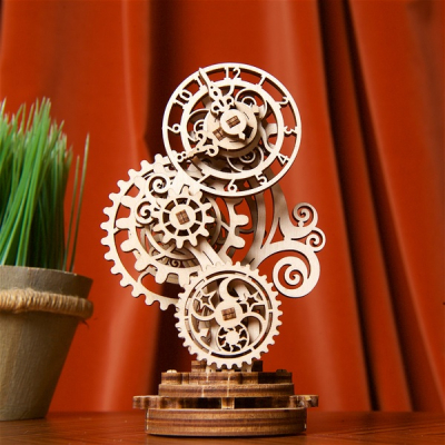 Сборная модель UGEARS Стимпанк-часики