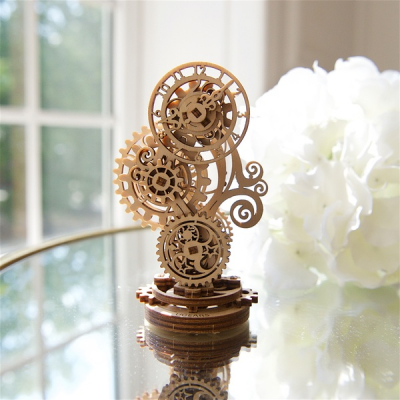 Сборная модель UGEARS Стимпанк-часики