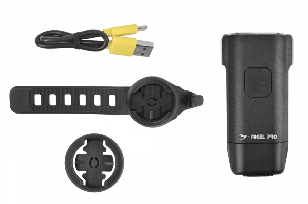 Фонарь передний Moon RIGEL PRO (C1-Black), 1000 Лм, 6 режимов, USB‑C (версия 2025), арт. WP_90110400101