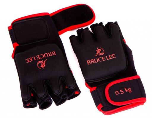Перчатки с отягощением Bruce Lee 0.5kg Dragon