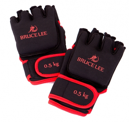 Перчатки с отягощением Bruce Lee 0.5kg Dragon