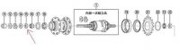 Запасная часть SHIMANO к планетарной втулке  контргайка для SG-3S30, 3,5мм Y32138040