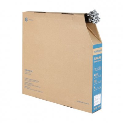 Трос тормозной SHIMANO шоссе, 1.6X2050MM, 100 штук, нержавеющая сталь Y80098561