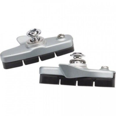 Тормозные колодки, шоссейные SHIMANO R55C4, пара, для BR-5800, серебристый, Y88T98040
