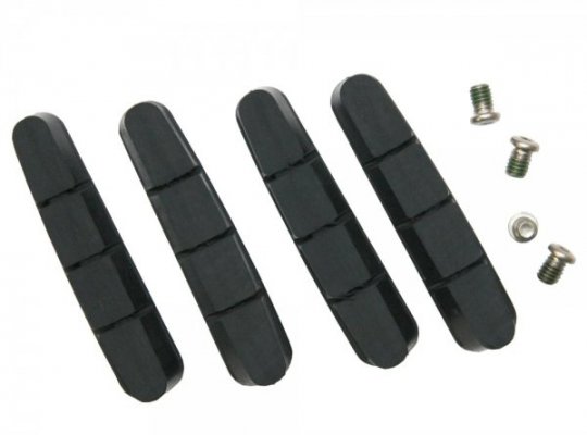 Вкладыш тормозной колодки SHIMANO , шоссейный, R55C3, 2 пары, для DA, Ultegra, 105 Y8FN98092