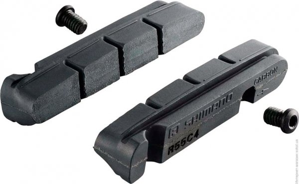 Вкладыш тормозной колодки SHIMANO Вкладыш тормозных колодок, шоссейный  R55C4, пара, для DA, Ultegra, 105, Y8L298060