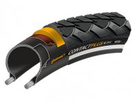 Покрышка  CONTINENTAL CONTACT Plus, 26 x 1.75, 47-559, чёр./чёр. Reflex, 180TPI, SafetyPlusBreaker