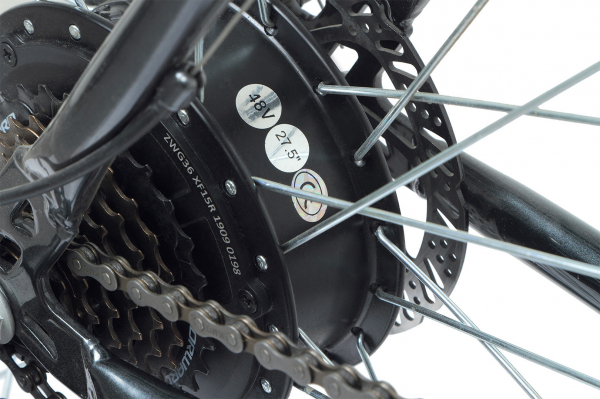 Велосипед Forward Volcano PLUS 27,5 2.0 disc 500w (2021)