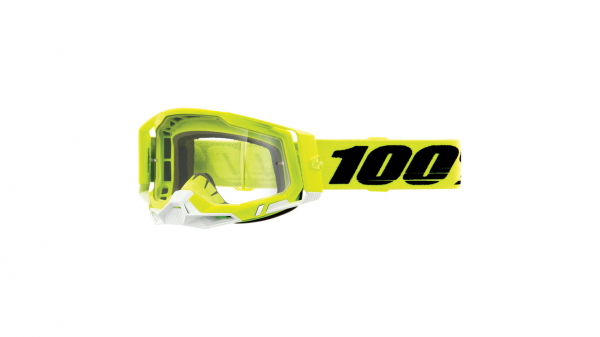 Очки 100% Racecraft 2 Goggle Yellow / Clear Lens