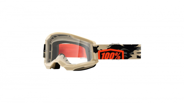Очки 100% Strata 2 Goggle Kombat / Clear Lens