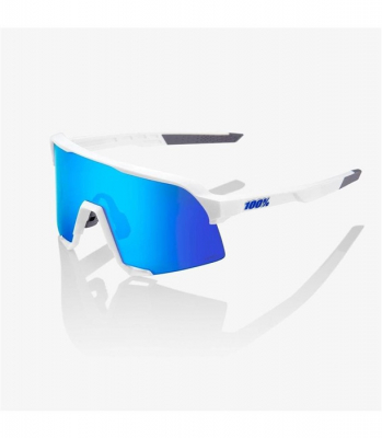 Очки 100% S3 Matte White / HIPER Blue Multilayer Mirror Lens