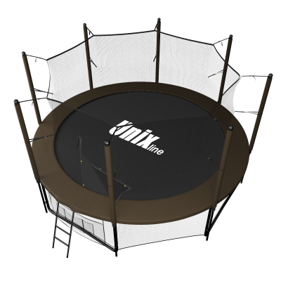 Батут Unix line Black&Brown 12 ft (inside)