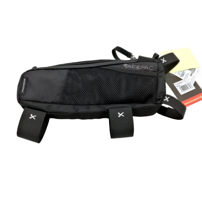 Сумка велосипедная ACEPAC FUEL BAG L, 1.2L, на верхнюю трубу рамы, BLACK