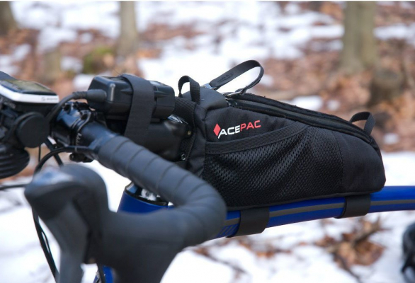 Сумка велосипедная на верхнюю трубу рамы ACEPAC FUEL BAG L 1.2L, СЕРЫЙ