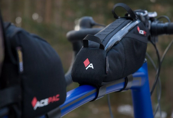 Сумка велосипедная на верхнюю трубу рамы ACEPAC FUEL BAG L 1.2L, СЕРЫЙ