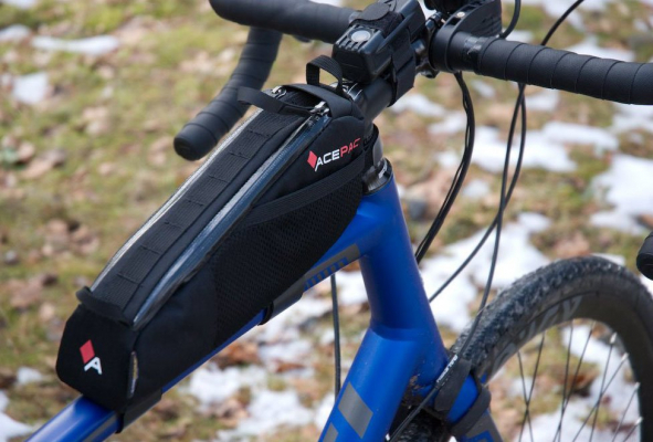 Сумка велосипедная на верхнюю трубу рамы ACEPAC FUEL BAG L 1.2L, СЕРЫЙ