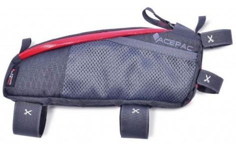 Сумка велосипедная на верхнюю трубу рамы ACEPAC FUEL BAG M 0.8L, СЕРЫЙ