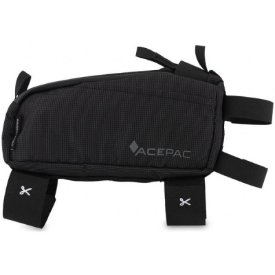 Сумка велосипедная ACEPAC FUEL ВAG M, НА ВЕРХНЮЮ ТРУБУ РАМЫ, BLACK
