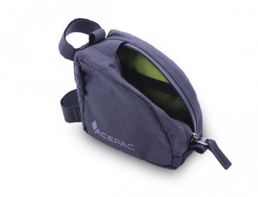 Сумка велосипедная ACEPAC TUBE BAG, на верхнюю трубу, 0.7L, GREY